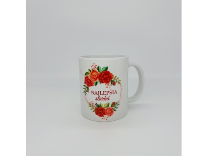 Keramický hrnček  starká