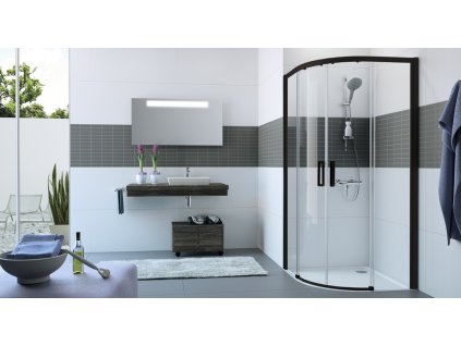 Classics 2 EasyEntry Quadrant Sliding door Black Edition