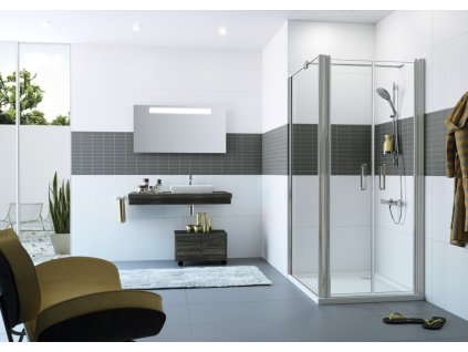 Classics 2 two way door with side panel