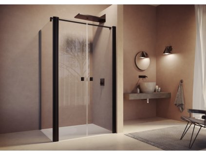 SolvaPro Two Way Door with Side Panel Black Edition