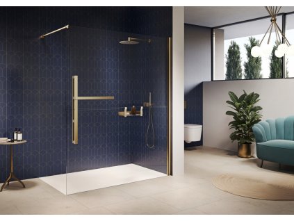 Duplo pure Gold Edition with EasyStyle Art deco scales blue
