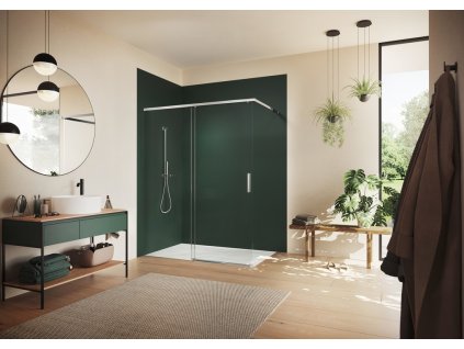 Vita pure frameless Walk in