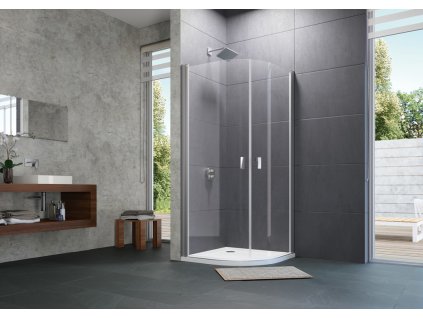 Design pure Quadrant Swing door, two panels