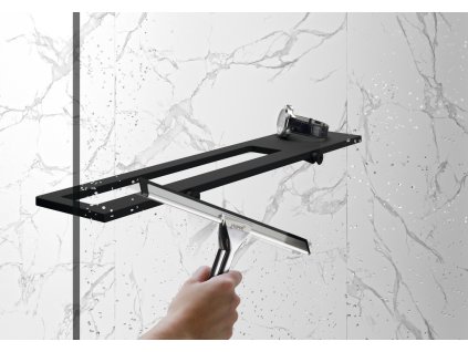 Select+ wiper in use & Select+ Shelf flush with inner surface