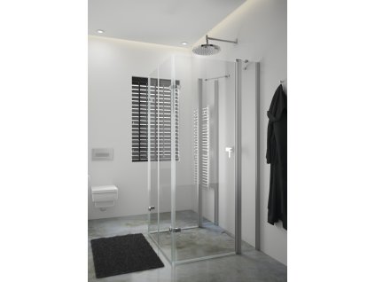 Design pure folding swing door U shaped enclosure