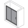 Classics 2 Sliding door, 1 panel with fixed segment in recess