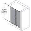 Classics 2 Swing door with additional section in recess
