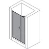 partially framed Swing door with additional section in recess(1)