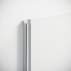 SolvaPro partially framed swing door hinge detail