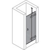 Solva frameless Swing door with fixed segment in recess right