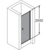 Solva SolvaPro partially framed Swing door right niche