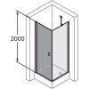 Solva SolvaPro partially framed Swing door left