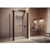 Solva Two Way Door with Side Panel Black Edition
