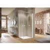 Solva Swing Door Corner Entry White Edition