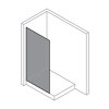 Seamlite Side panel free standing 10mm(1)