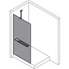 Seamlite Side panel free standing 8mm with stabilizer and Shelf