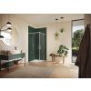 Vita pure frameless Sliding door corner entry