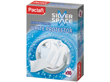 paclan silver space laundry sheets for whites 10 pcs