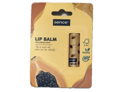 sence lip balm with papaya scent 55 g