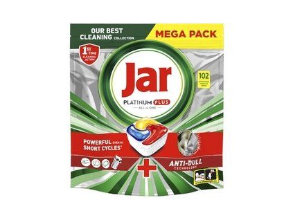 Jar Tablety do myčky Platinum Plus Yellow 102 ks