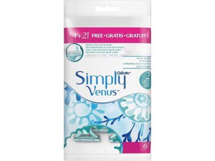1656 gillette simply venus 2 6ks