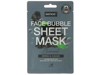 2652 sence pletova maska bubble charcoal 20 ml