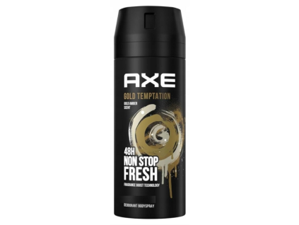 vyr 8451axe deodorant spray 150 ml gold temptation