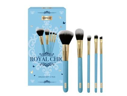 3492 sence darkova sada beauty brushes royal chic 5ks