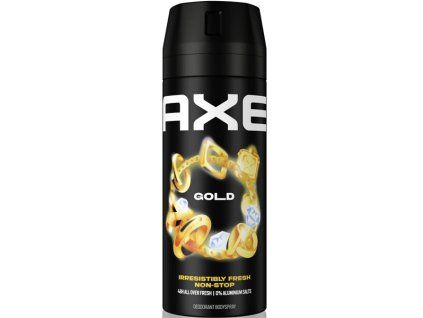 5808 axe gold men deospray 150 ml