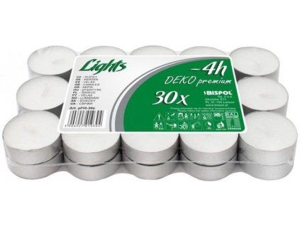 606 bispol cajova svicka 30ks