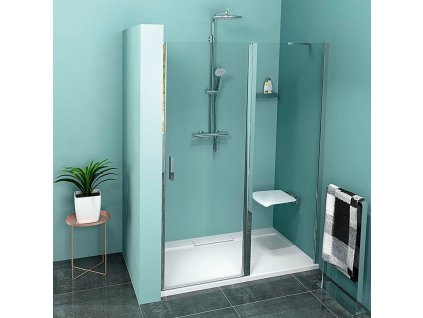 Sapho ZOOM LINE sprchové dveře 1300mm, čiré sklo ZL1313