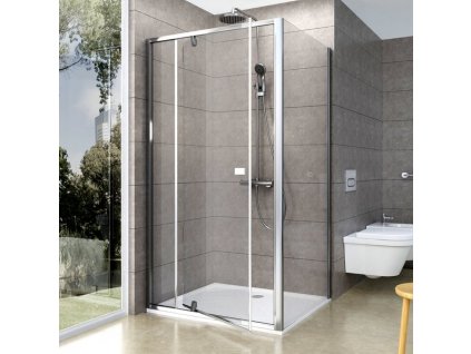 Ravak Pivot PDOP2+PPS Sprchový kout obdélníkový 100x80 cm