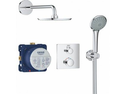 Grohe Grohtherm sprchový set Tempesta 210 s termostatem pod omítku, chrom 34729000 1