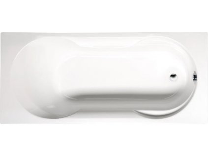 POLYSAN SATINA obdélníková vana 180x80x42cm, bílá, 30111 - Vany > Obdelníkové vany