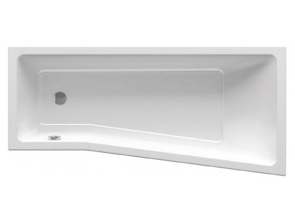275908 ravak vana asymetricka 170 75 cm leva behappy ii 170 l c941000000