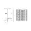 254803 1 polysan modular shower stena k instalaci na zed pro pripojeni otocneho panelu 1000 mm ms3a 100