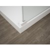 288114 3 polysan esca white matt jednodilna sprchova zastena k instalaci ke stene kourove sklo 800 mm es1280 03