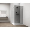 288114 1 polysan esca white matt jednodilna sprchova zastena k instalaci ke stene kourove sklo 800 mm es1280 03