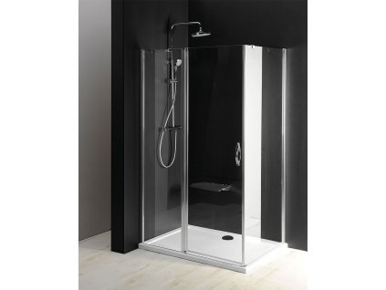 ONE Obdélníkový sprchový kout 1100x1000 mm, čiré sklo, GO4811-GO3510