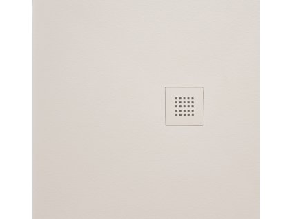Sprchová vanička MITIA PMSS9090 900x900mm, šedá světlá profilovaná