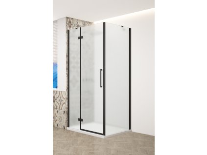 2699 trinity black obdelnikovy kout 1000x1200mm levy matne sklo gt5610 12ml b