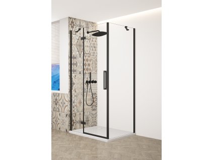 2771 trinity black ctvercovy kout 800x800mm levy cire sklo gt5680 80cl b