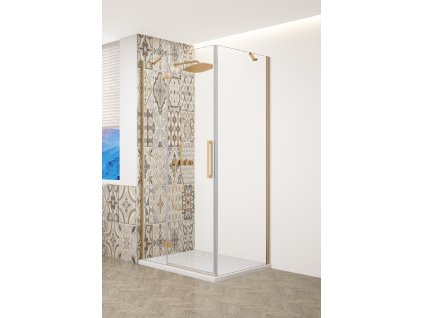 3032 trinity gold obdelnikovy kout 1000x800mm levy cire sklo gt5610 80cl g