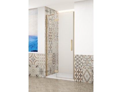 3389 trinity gold dvere do niky leve 1000 mm cire sklo gt1210cl g