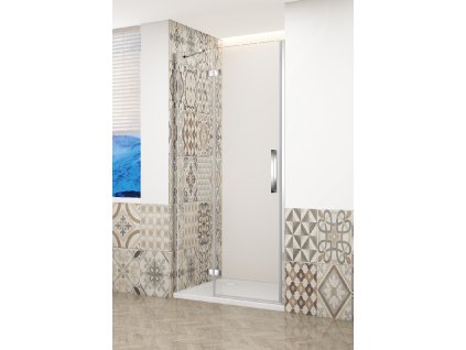 3455 4 trinity chrom dvere do niky leve 1200 mm cire sklo gt1212cl ch