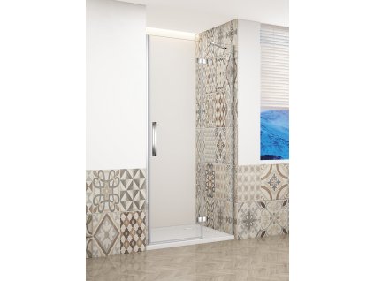 3461 4 trinity chrom dvere do niky prave 900 mm cire sklo gt1290cr ch