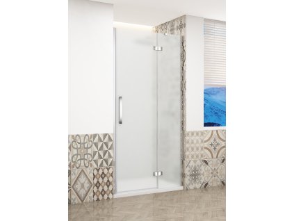 3497 4 trinity chrom dvere do niky prave 1100 mm matne sklo gt1211mr ch