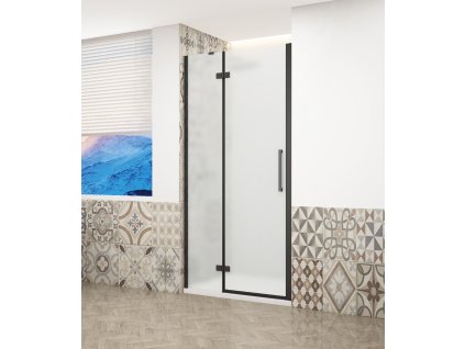 3533 4 trinity black dvere do niky leve 800 mm matne sklo gt1280ml b