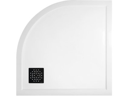 Sprchová vanička XENA HX559, čtvrtkruh 90x90 cm, R550, hladká