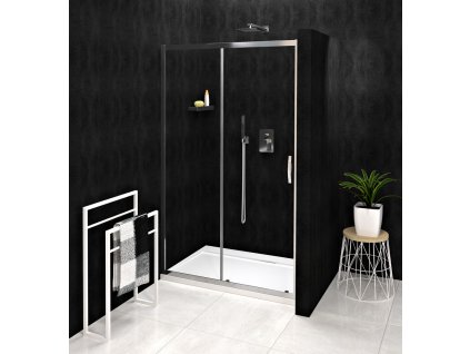 599 1 sigma simply chrom dvere do niky 1400 mm cire sklo gs1114